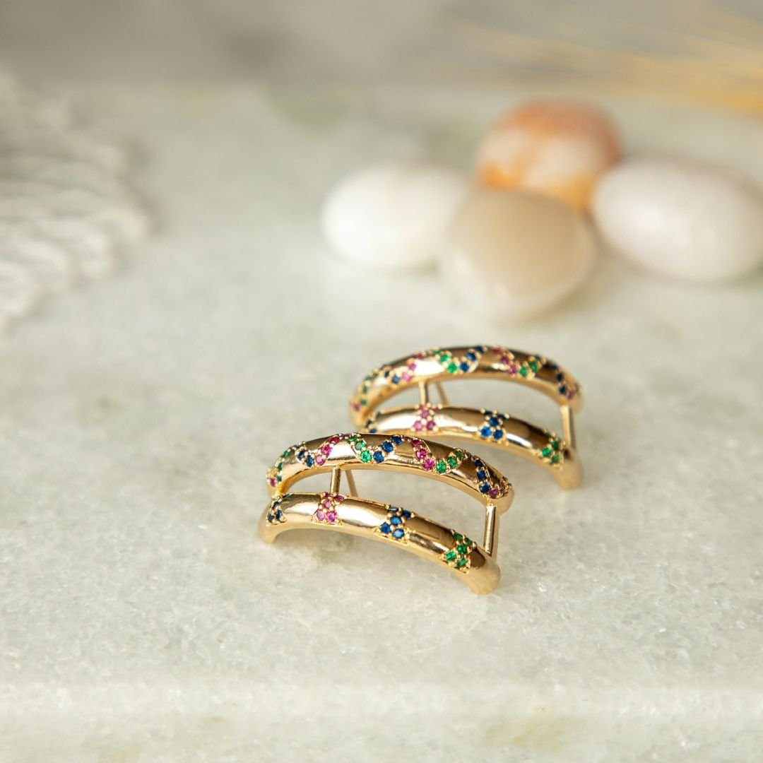 Ear Hook Duplo Rainbow