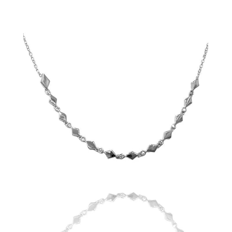 Choker Losango Allure Prateado