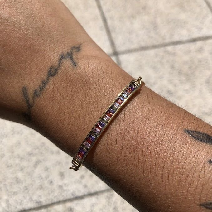 Pulseira Palito Rainbow Candy